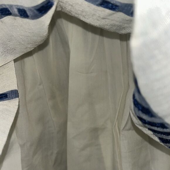 English Factory Girls Kids Stripe Linen Blend  Girls Dress(Size 13/14) - Picture 7 of 7